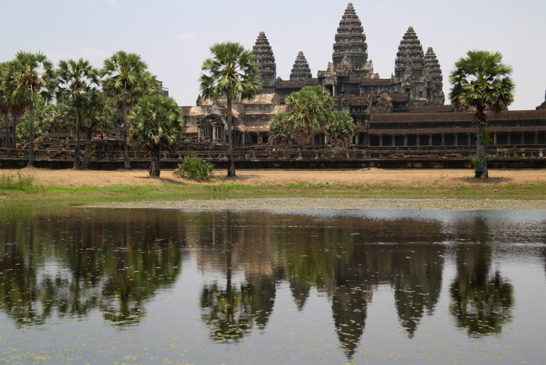 Angkor Wat leží pri meste Siem Reap