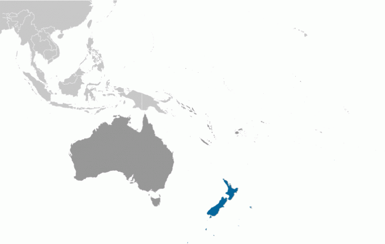 region Novy Zeland