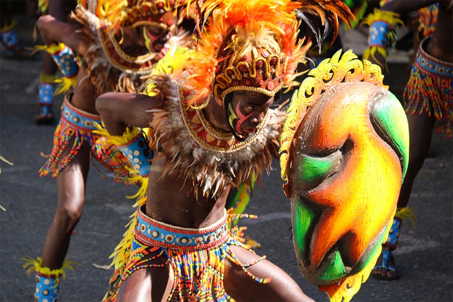 Strhujúci festival na Filipínach